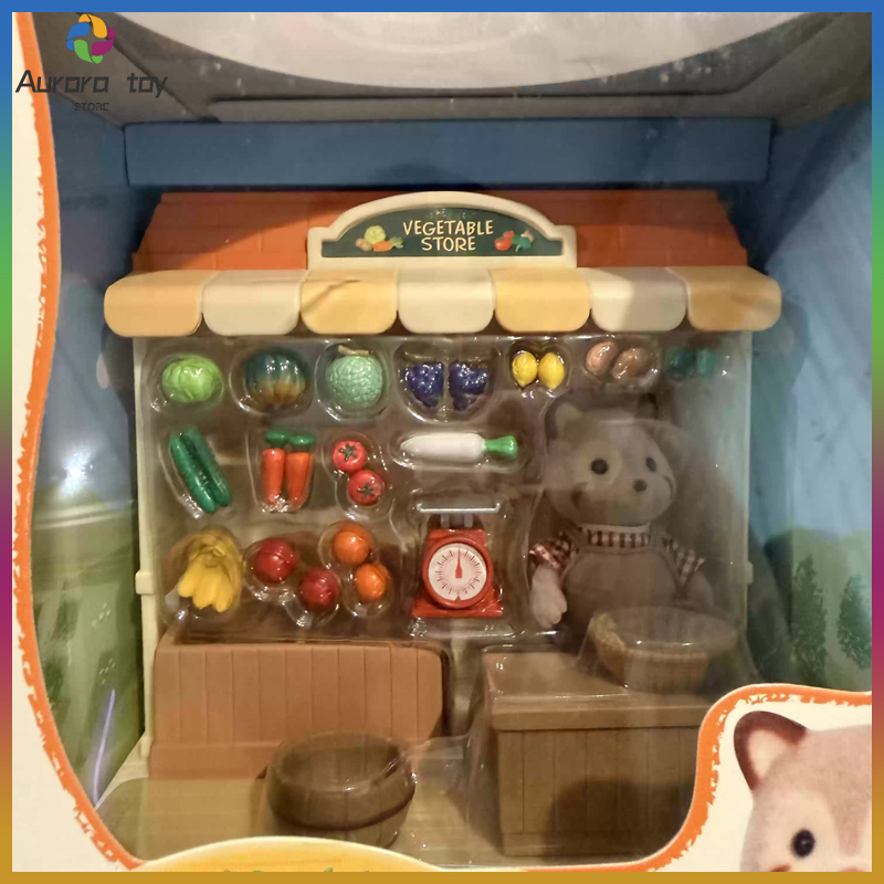 Vintage Collection Playset - Sylvanian Families Discontinued Shop Series Raccoon