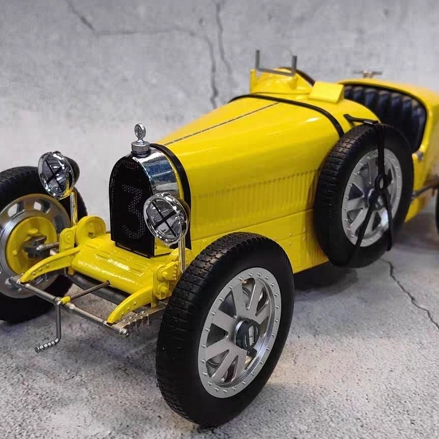 Vintage Collectible Cars - NOREV 1/12 Bugatti T35 Convertible Classic