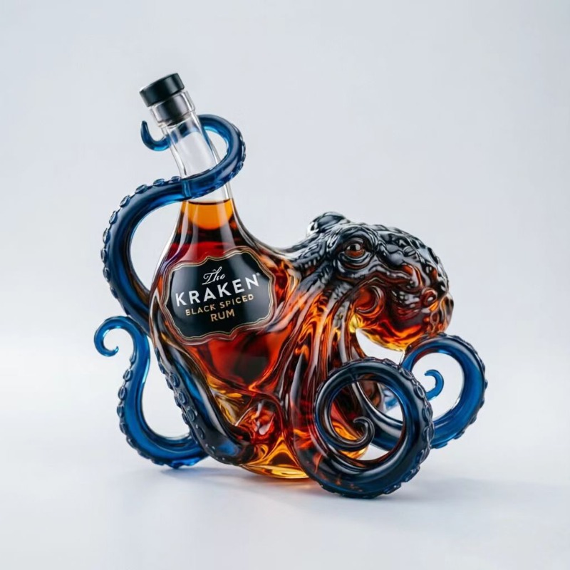 Whiskey Decanter, Sea Monster  - огляд і ціна Vintage Collectible Glassware