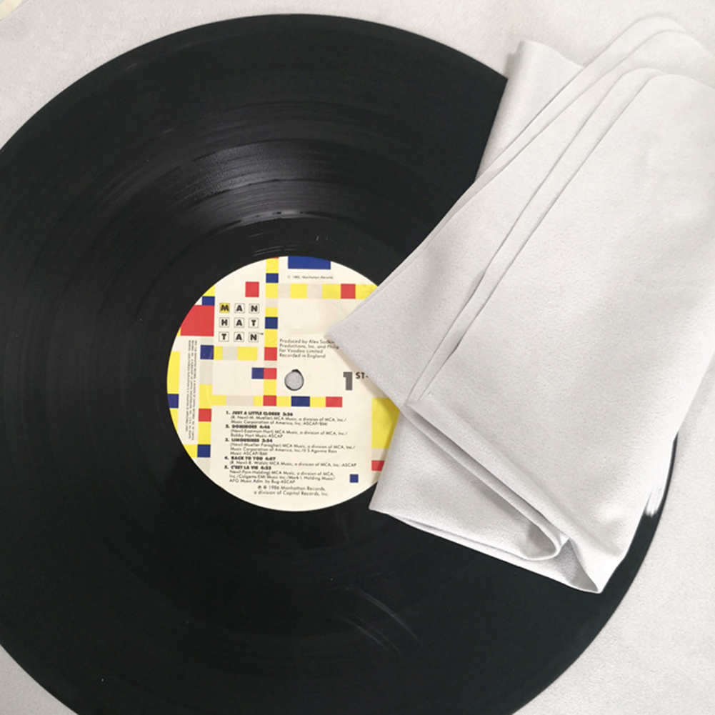 5 Pcs CD Cleaning Cloth Microf - огляд і ціна Vinyl Record Cleaner