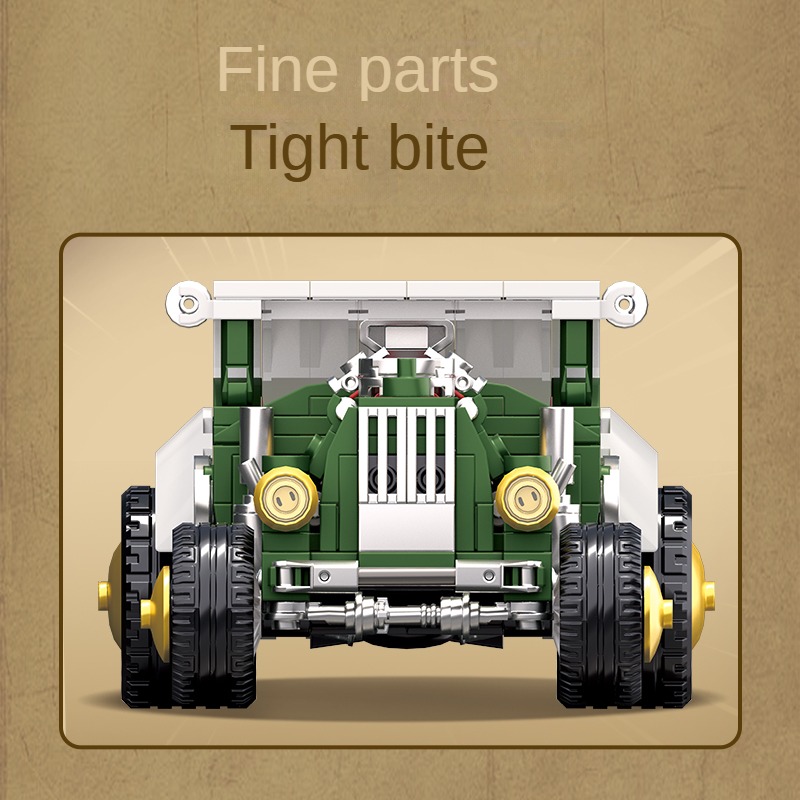 Retro vintage car building blo - огляд і ціна Vintage Collectible Cars