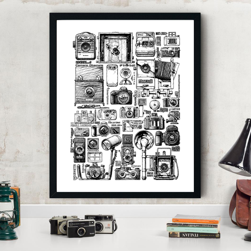 Vintage Camera Collection illu - огляд і ціна Collectible Vintage Cameras