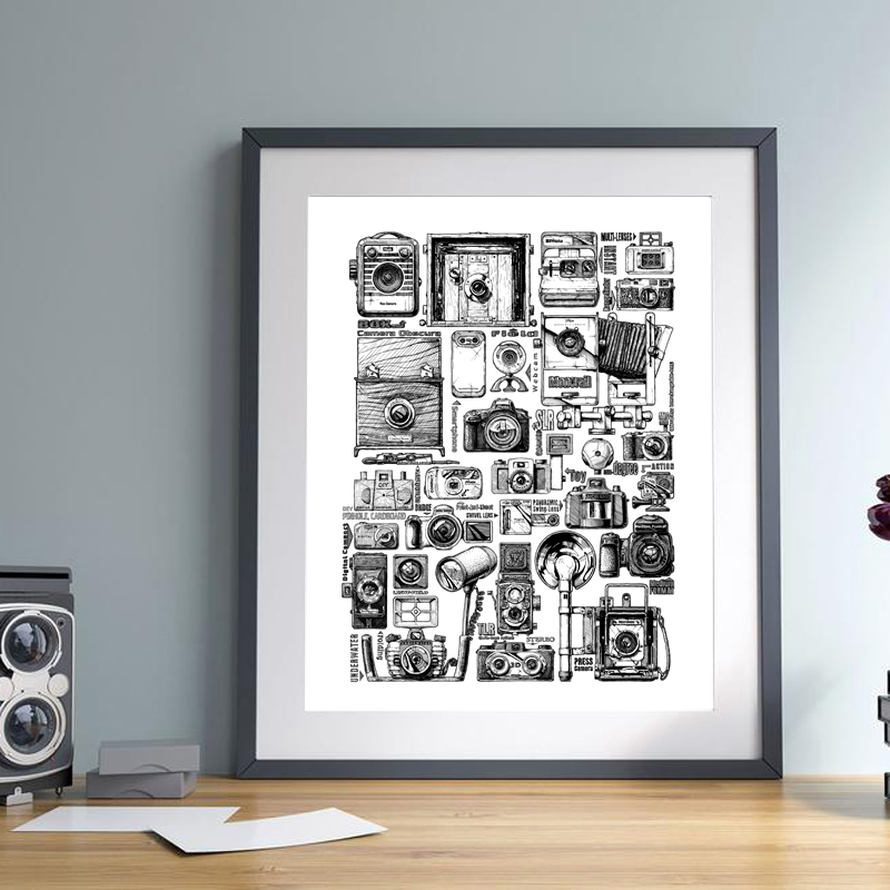 Vintage Camera Collection illu - огляд і ціна Collectible Vintage Cameras