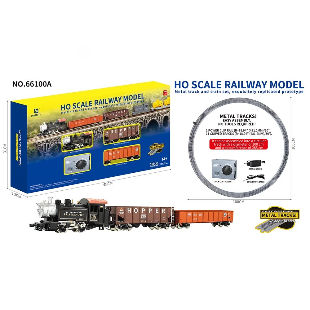 HO Scale Metal Rail Train Mode - огляд і ціна Vintage Collectible Cars