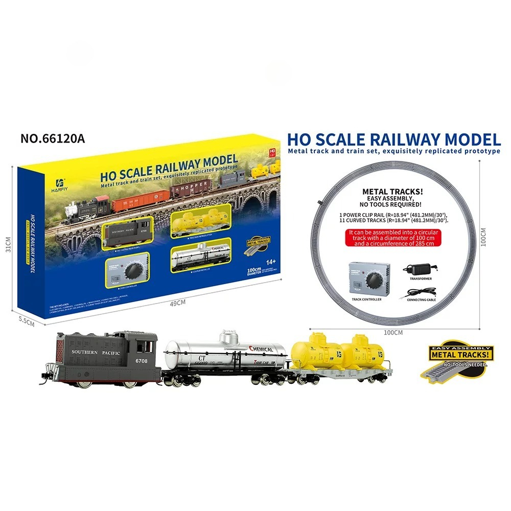 HO Scale Metal Rail Train Mode - огляд і ціна Vintage Collectible Cars