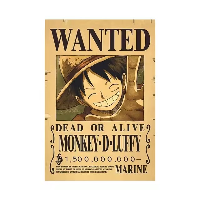 Anime One Piece Bounty Wanted  - огляд і ціна Vintage Game Collection