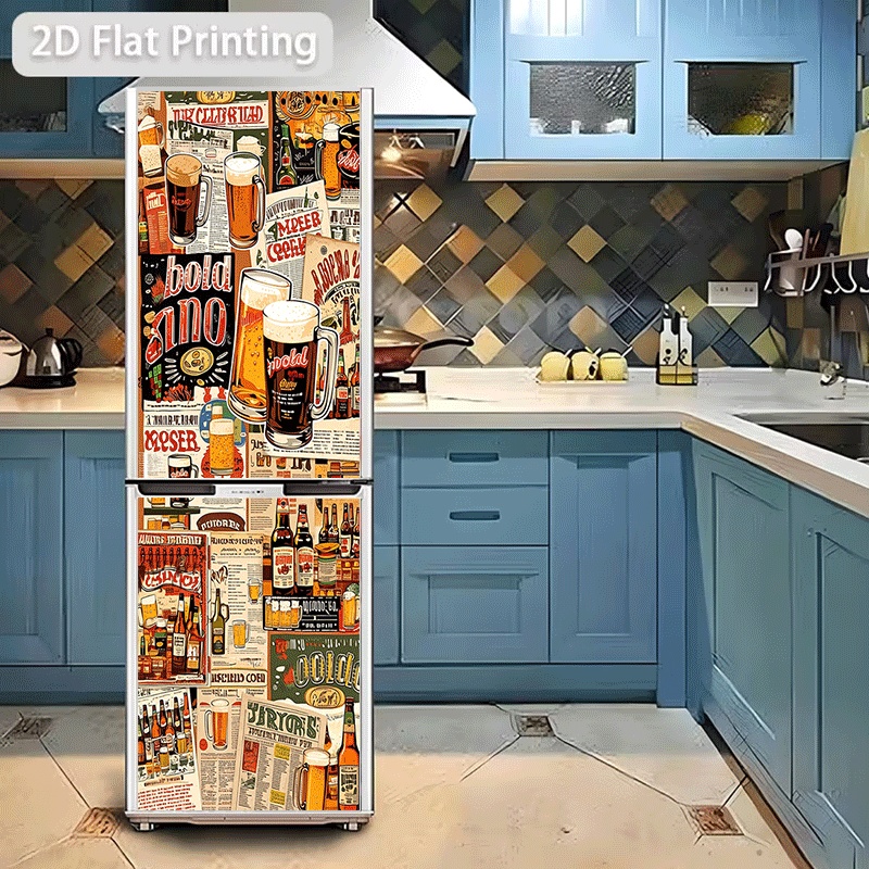 Refrigerator Sticker  Refriger - огляд і ціна Vintage Collectible Classics