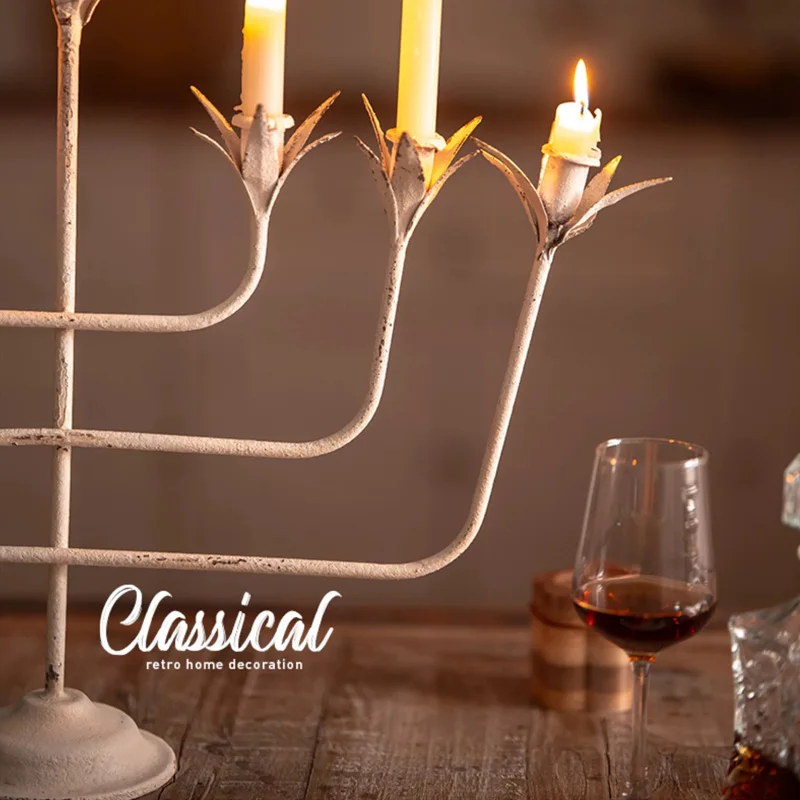 Vintage Metal Floral Candelabr - огляд і ціна Collectible Vintage Matches