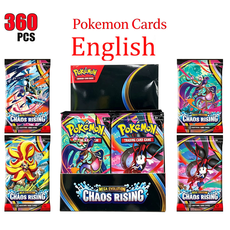 360PCS Pokémon Cards Chaos Ris - огляд і ціна Vintage Collectible Cards