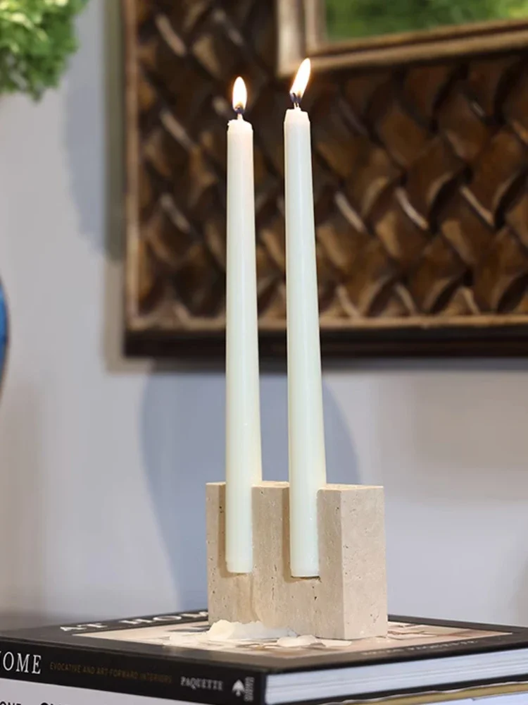 2 Holes Marble Candlestick Hol - огляд і ціна Collectible Vintage Matches
